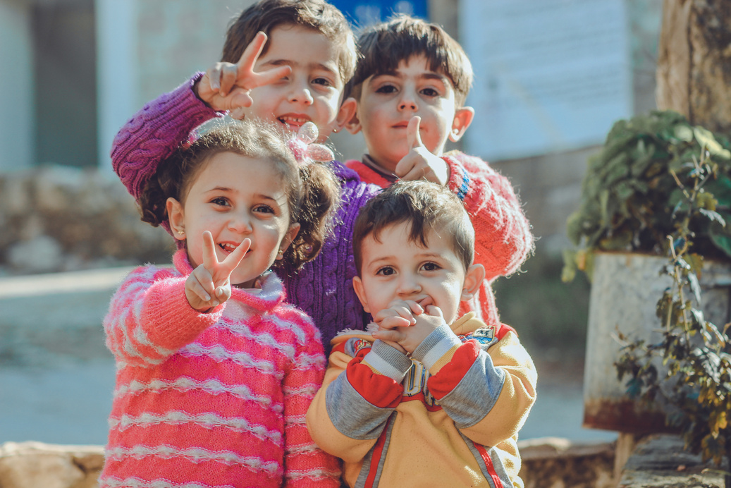 Photograph of Happy Children